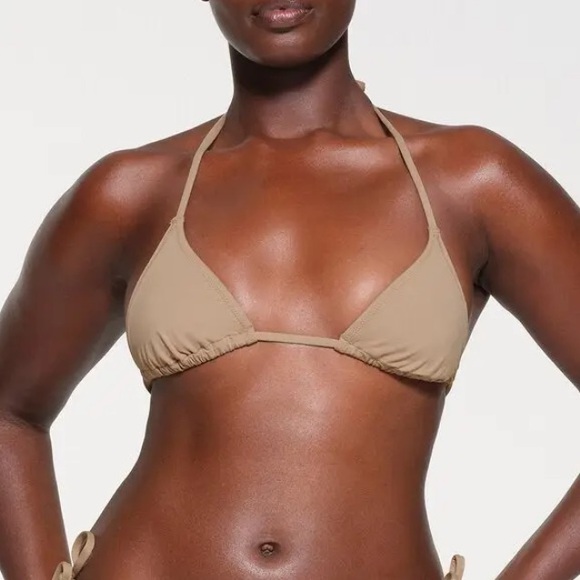 SKIMS Other - SKIMS Triangle Bikini Top IN DESERT NWT